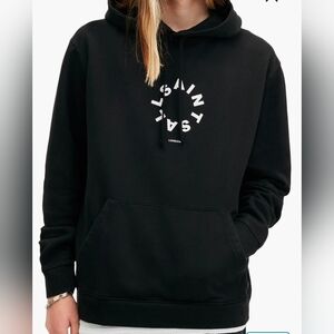 All Saints Black Hoodie for Men Size L
